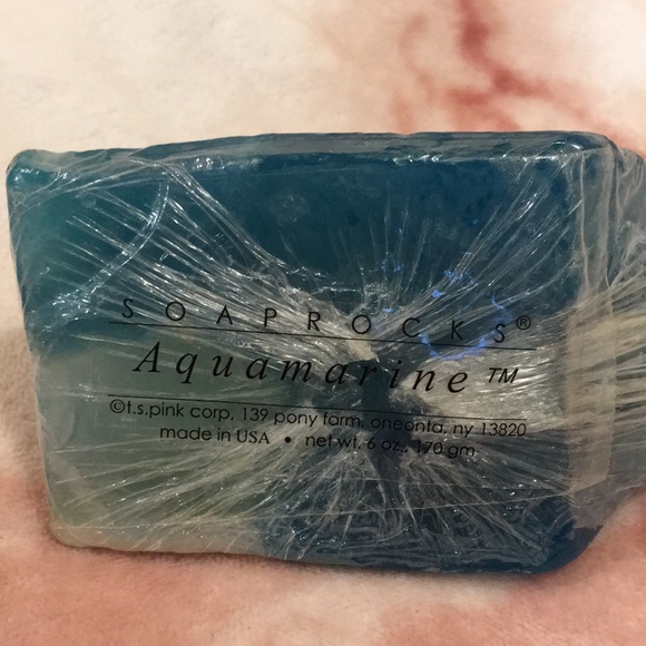 Aquamarine Scented Soap Rocks Hand Soap 6 oz NWT - Picture 11 of 13